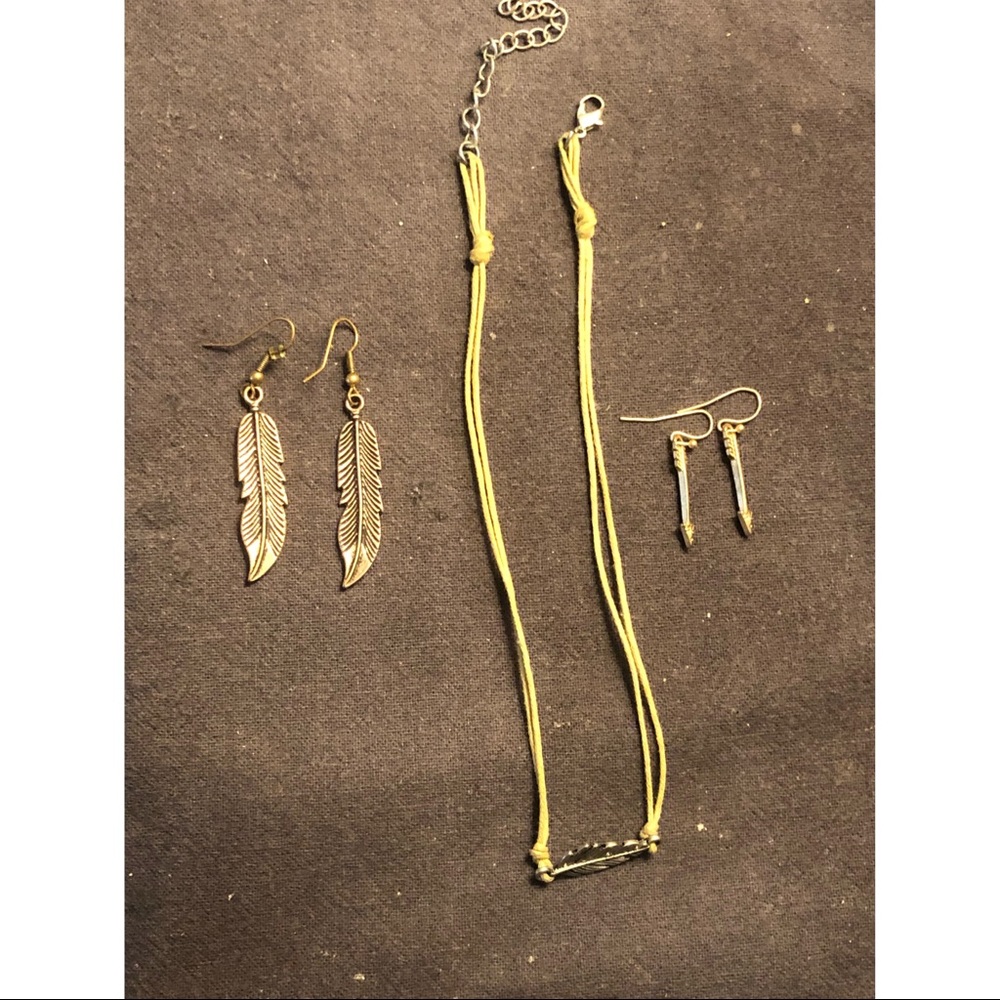 Leaf Jewelry Set